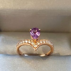 Le Vian®Amethyst™& CrèmeBrûlée Diamonds™1/3 CT.T.W Christmas SALE!